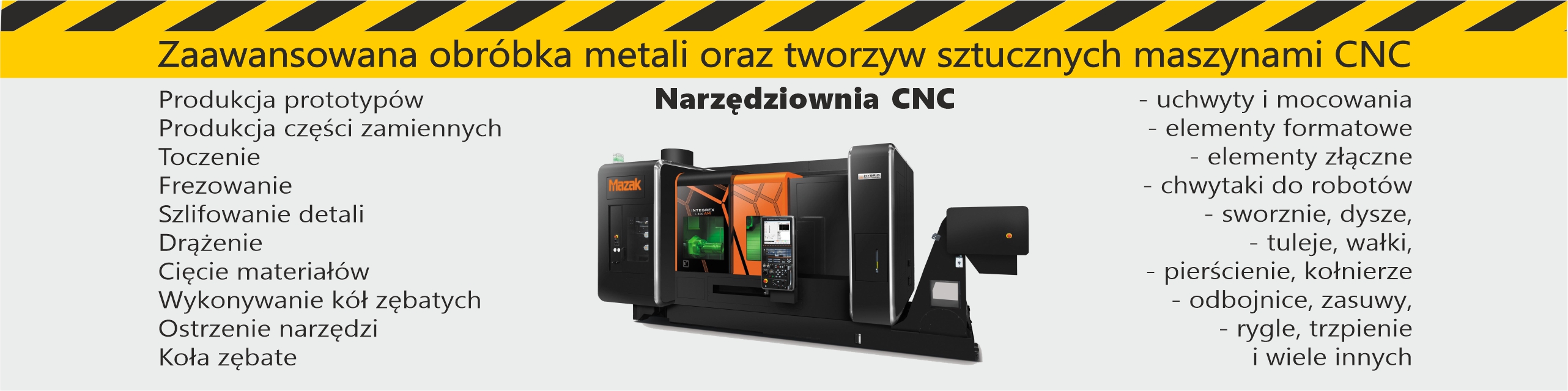 NARZĘDZIOWNIA CNC